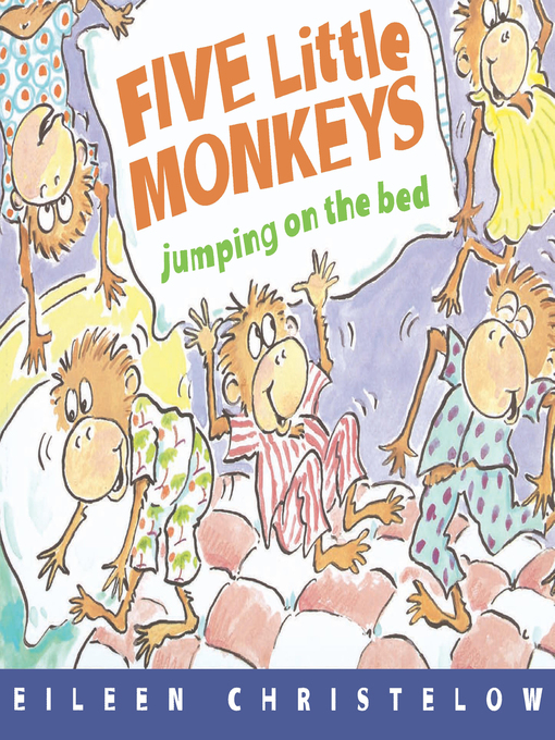 Cover image for Five Little Monkeys Jumping on the Bed